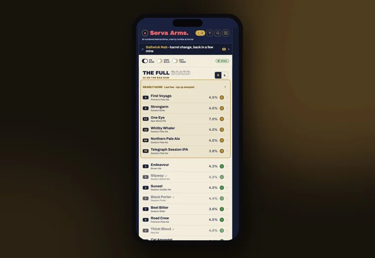 Product &middot; Live demo